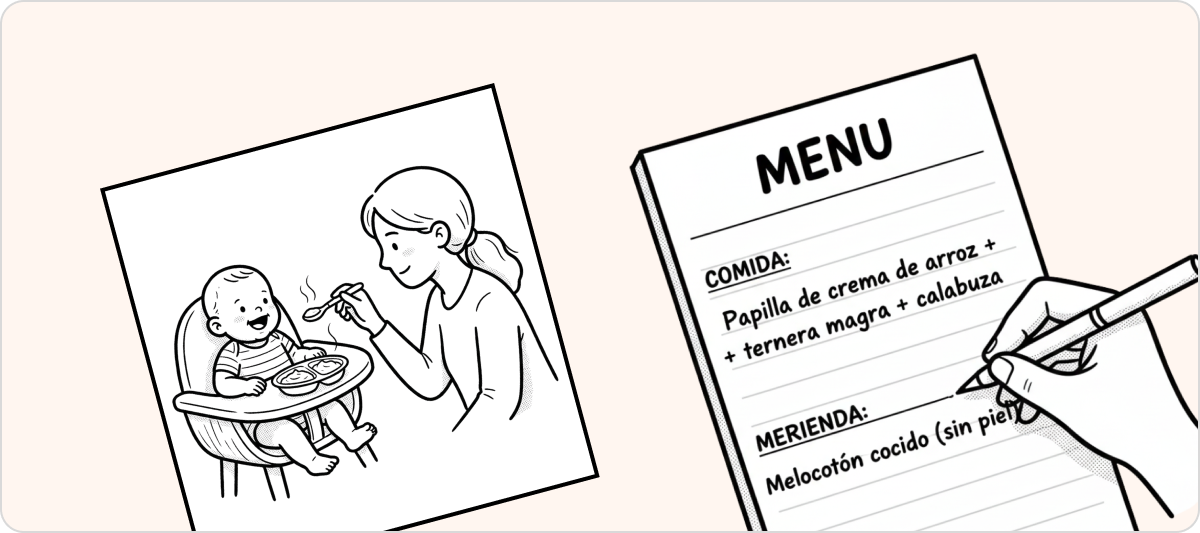 papillas para bebés de 6 meses