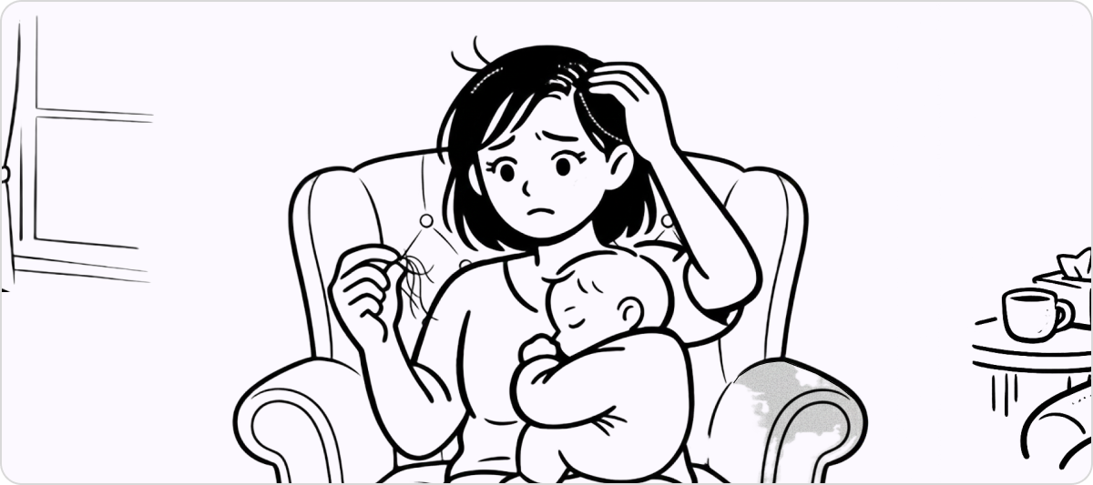 caida pelo postparto