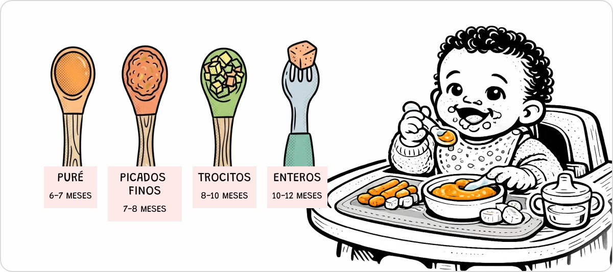 alimentos solidos para bebes