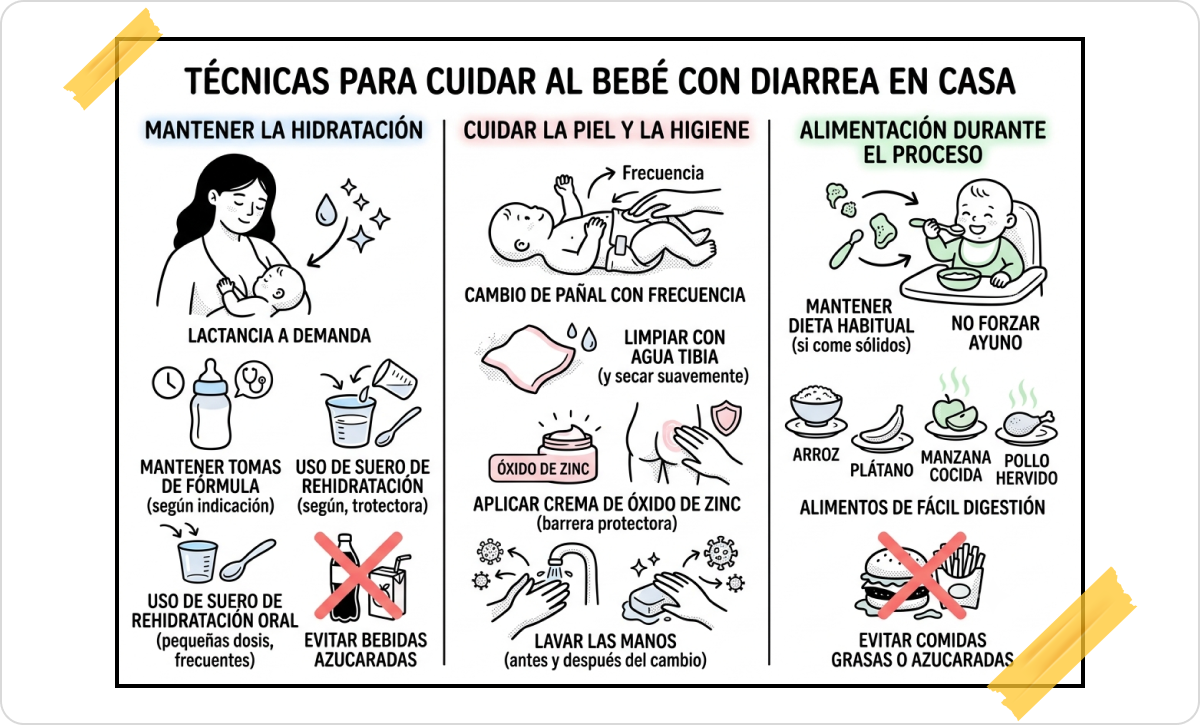 bb con diarrea