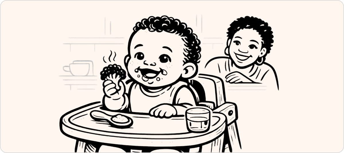comida sólida para bebes
