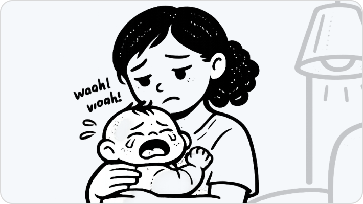 por qué lloran los bebés